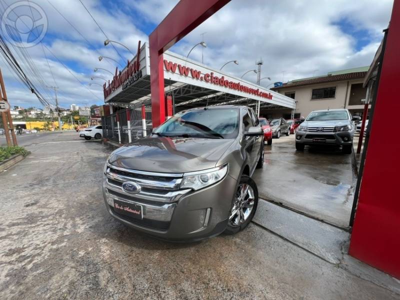 FORD - EDGE 3.5 LIMITED AWD V6 24V 4P AUTOMÁTICO - 2014/2014 - CINZA - R$ 69.800,00