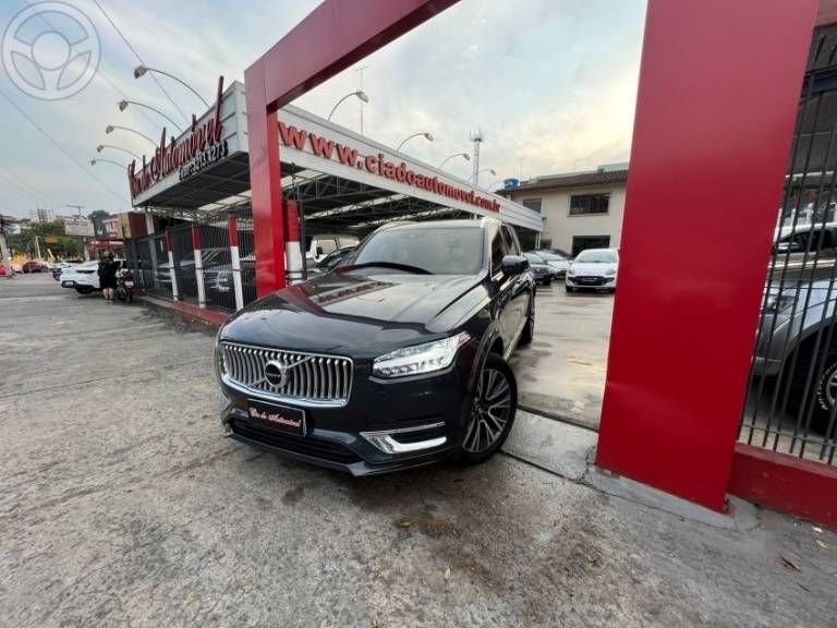 VOLVO - XC90 2.0 T8 MOMENTUM HÍBRIDO 4P AUTOMÁTICO - 2021/2021 - CINZA - R$ 339.000,00