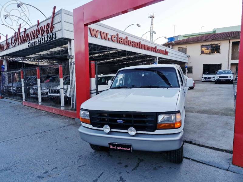 FORD - F-1000 4.3 XL 4X4 CS TURBO DIESEL 2P MANUAL - 1996/1997 - BRANCA - R$ 89.000,00