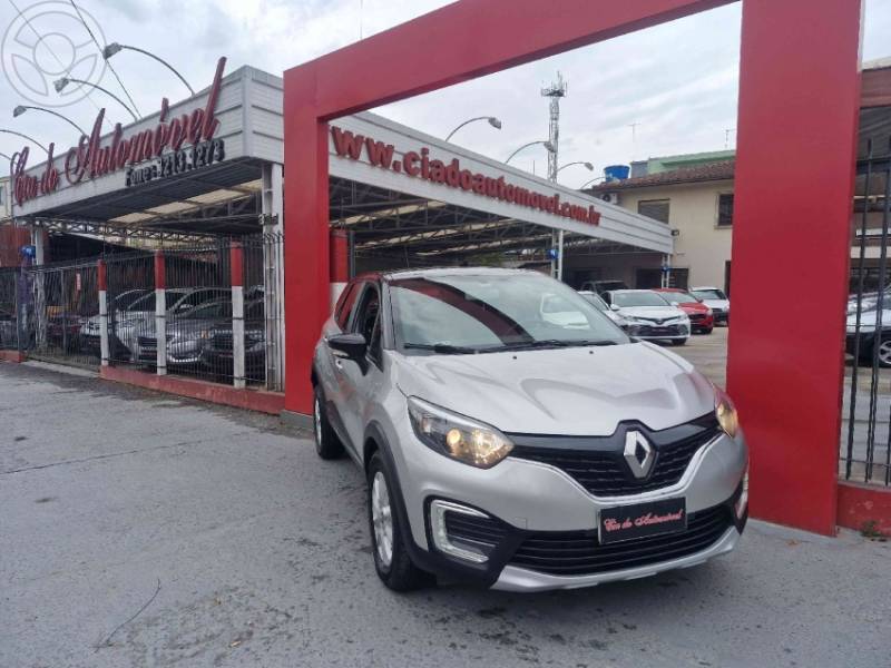 RENAULT - CAPTUR 1.6 LIFE 16V FLEX 4P AUTOMÁTICO - 2019/2019 - PRATA - R$ 74.900,00