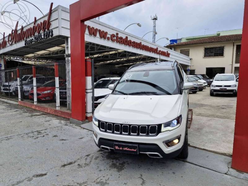 JEEP - COMPASS 2.0 16V DIESEL LIMITED 4X4 AUTOMÁTICO - 2020/2020 - BRANCA - R$ 126.900,00