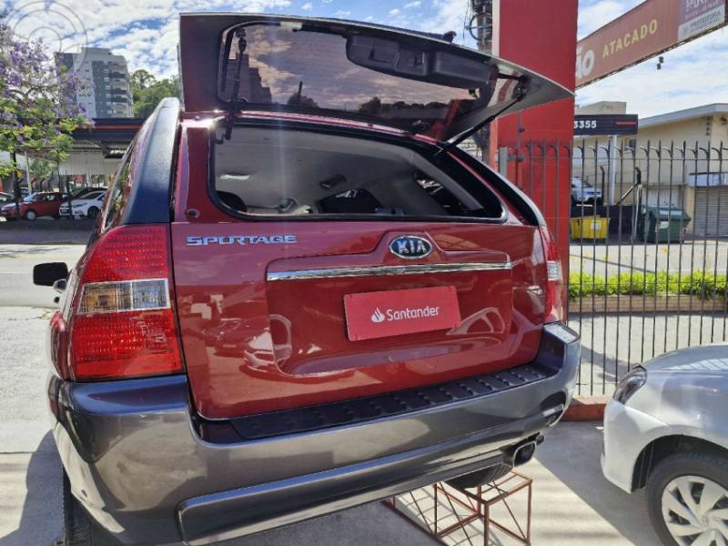 KIA MOTORS - SPORTAGE 2.0 LX 4X2 16V 4P MANUAL - 2008/2008 - BORDO - R$ 35.900,00
