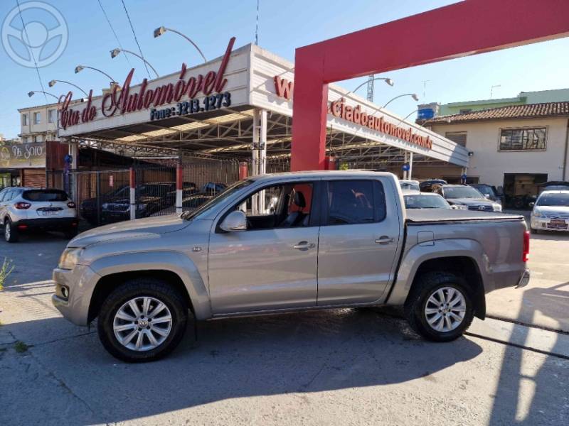 VOLKSWAGEN - AMAROK 2.0 HIGHLINE 4X4 CD 16V TURBO INTERCOOLER DIESEL 4P AUTOMÁTICO - 2012/2013 - CHAMPAGNE - R$ 86.000,00