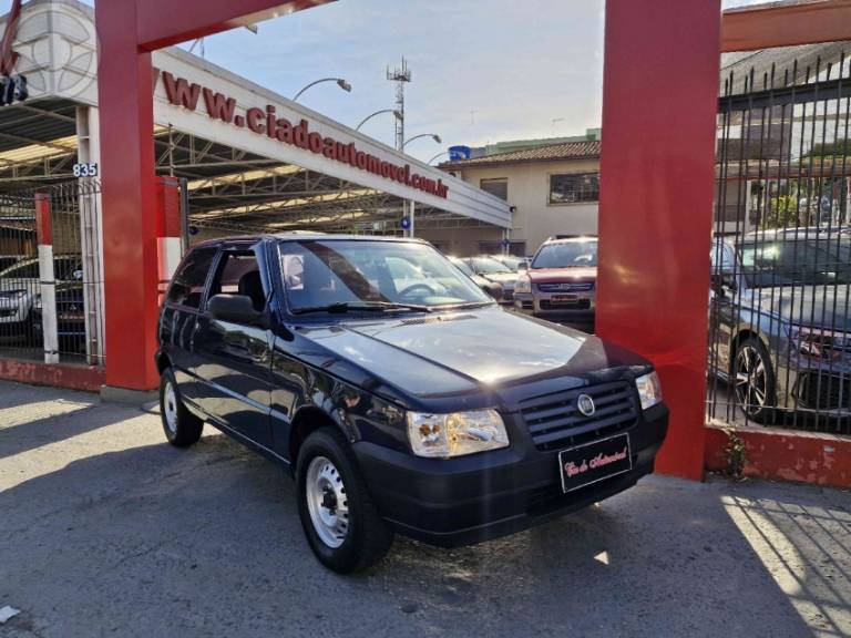 FIAT - UNO 1.0 MPI LE FIRE ECONOMY 8V FLEX 2P MANUAL - 2011/2012 - AZUL - R$ 21.900,00