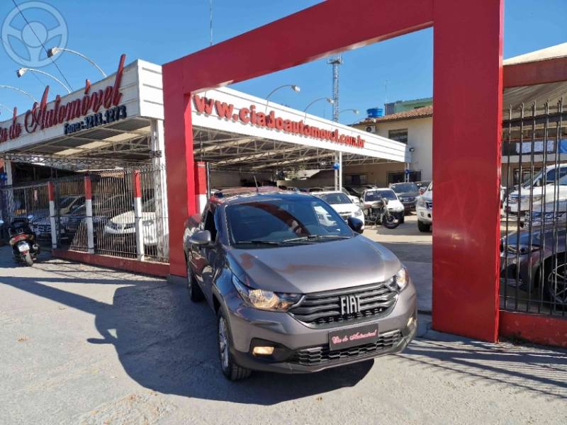 FIAT - STRADA 1.3 FREEDOM PLUS CS 8V FLEX 2P MANUAL - 2023/2023 - CINZA - R$ 92.000,00