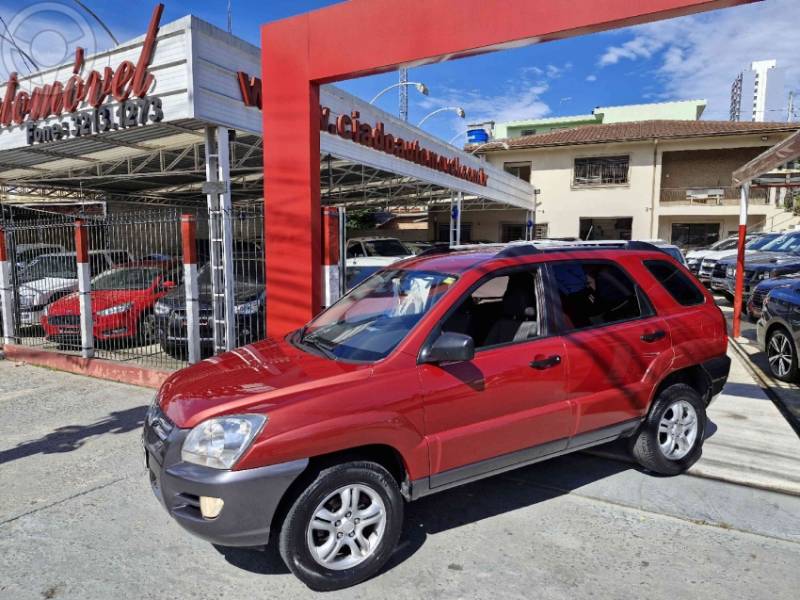 KIA MOTORS - SPORTAGE 2.0 LX 4X2 16V 4P MANUAL - 2008/2008 - BORDO - R$ 35.900,00