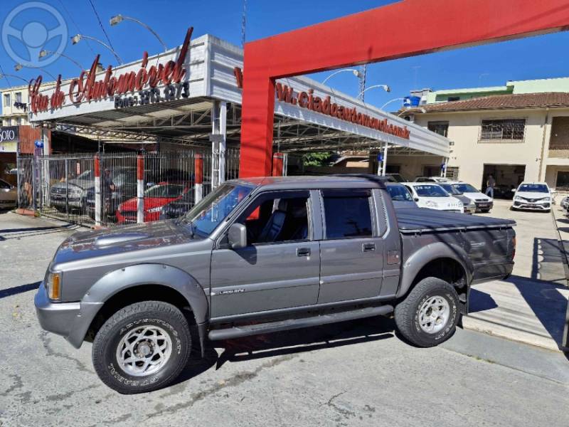 MITSUBISHI - L200 2.5 GLS HPE 4X4 CD 8V TURBO DIESEL 4P MANUAL - 2002/2003 - CINZA - R$ 54.900,00