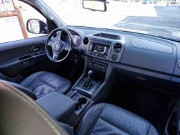 VOLKSWAGEN - AMAROK 2.0 HIGHLINE 4X4 CD 16V TURBO INTERCOOLER DIESEL 4P AUTOMÁTICO - 2013/2013 - PRETA - R$ 86.000,00