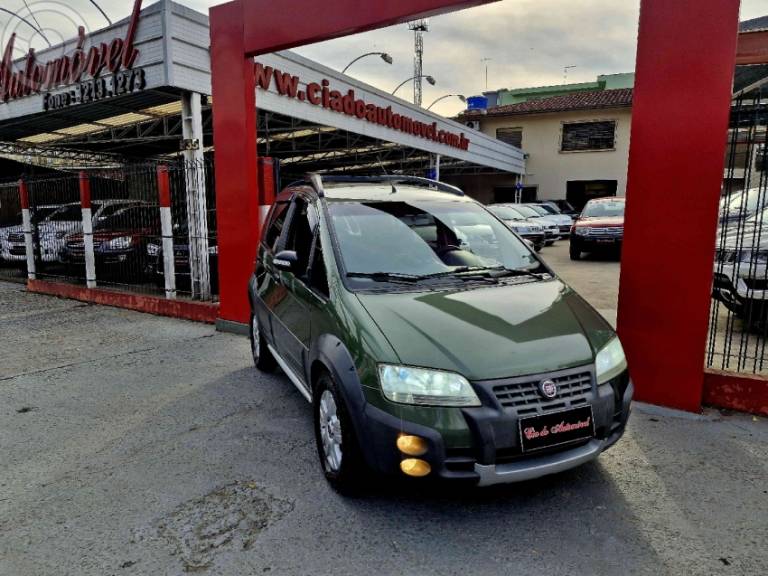 FIAT - IDEA 1.8 MPI ADVENTURE 16V FLEX 4P MANUAL - 2009/2010 - VERDE - R$ 32.900,00