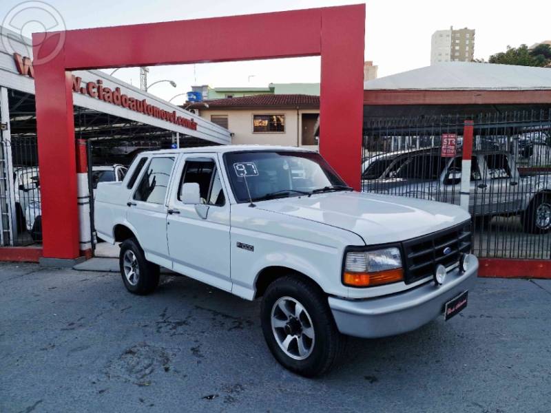 FORD - F-1000 4.3 XL 4X4 CS TURBO DIESEL 2P MANUAL - 1996/1997 - BRANCA - R$ 89.000,00