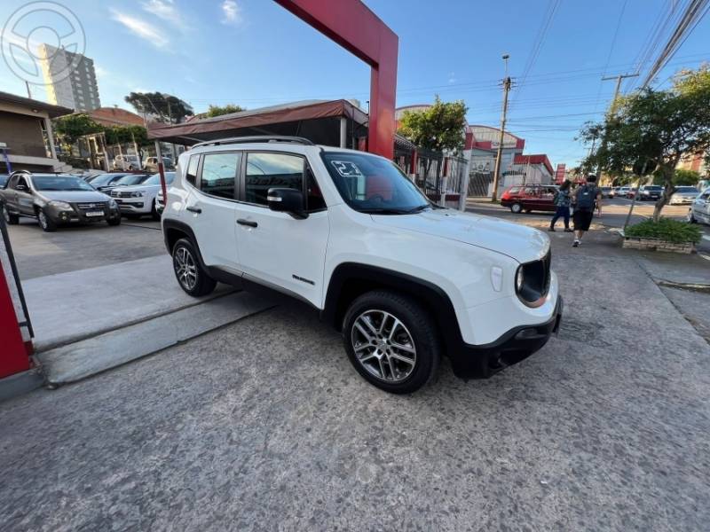 JEEP - RENEGADE 1.8 16V FLEX SPORT 4P AUTOMÁTICO - 2021/2021 - BRANCA - R$ 88.900,00