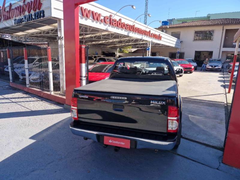 TOYOTA - HILUX 3.0 SR 4X4 CD 16V TURBO INTERCOOLER DIESEL 4P AUTOMÁTICO - 2012/2013 - PRETA - R$ 129.000,00
