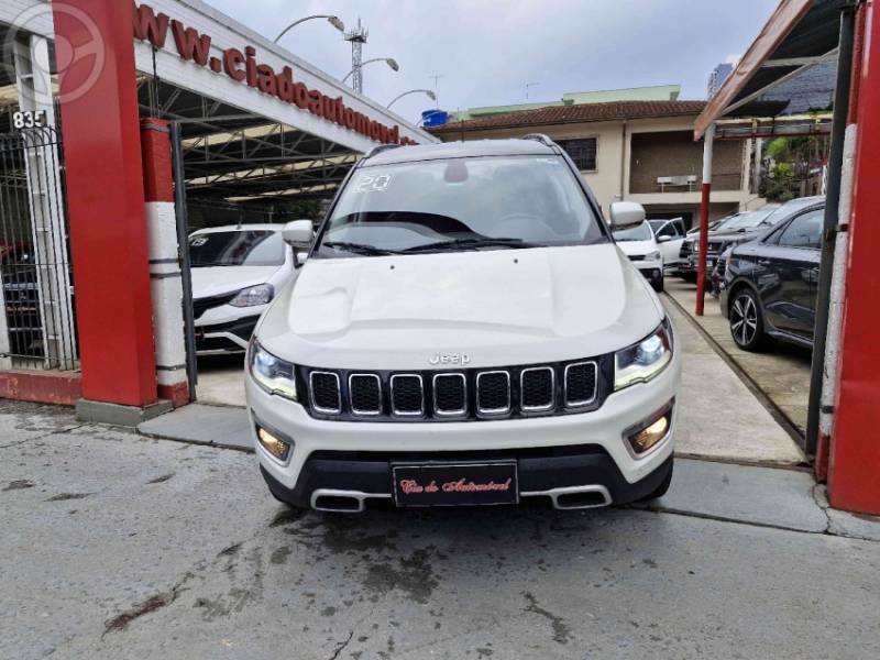 JEEP - COMPASS 2.0 16V DIESEL LIMITED 4X4 AUTOMÁTICO - 2020/2020 - BRANCA - R$ 126.900,00