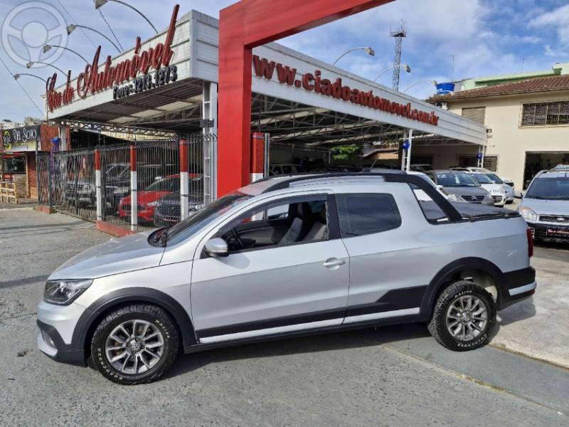 VOLKSWAGEN - SAVEIRO 1.6 CROSS CD 16V FLEX 2P MANUAL - 2016/2017 - PRATA - R$ 74.900,00