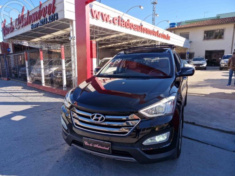 HYUNDAI - SANTA FÉ 3.3 MPFI 4X4 7 LUGARES V6 270CV 4P AUTOMÁTICO - 2013/2014 - PRETA - R$ 89.000,00