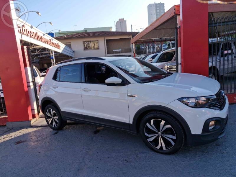 VOLKSWAGEN - T-CROSS 1.0 COMFORTLINE TSI FLEX 4P AUTOMÁTICO - 2021/2021 - BRANCA - R$ 113.000,00