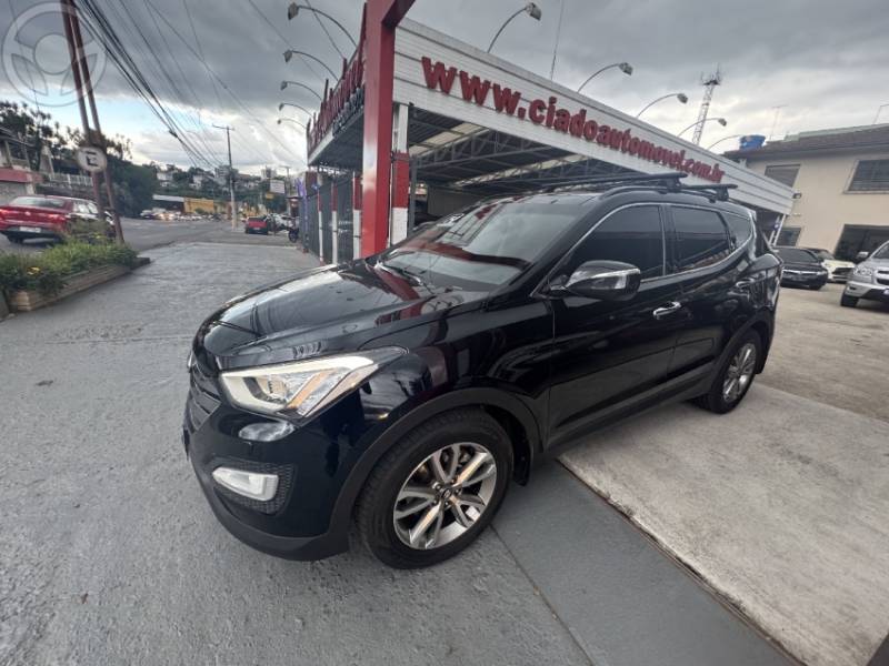 HYUNDAI - SANTA FÉ 3.3 MPFI 4X4 7 LUGARES V6 270CV 4P AUTOMÁTICO - 2013/2014 - PRETA - R$ 89.000,00