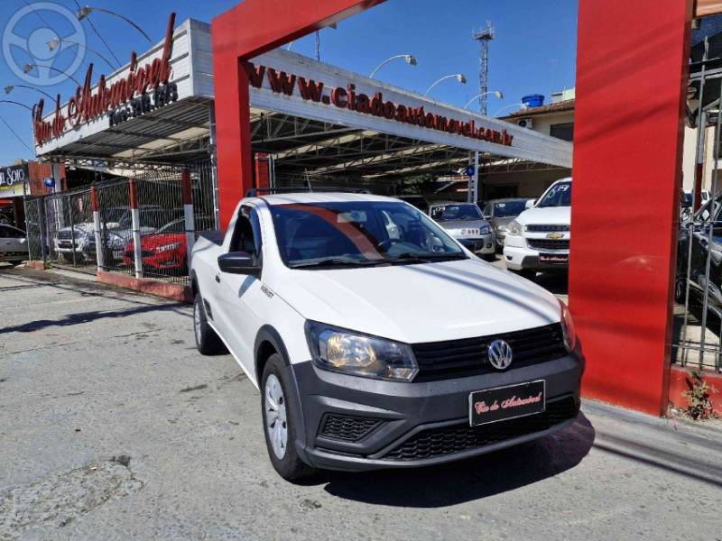 VOLKSWAGEN - SAVEIRO 1.6 MSI ROBUST CS 8V FLEX 2P MANUAL - 2017/2018 - BRANCA - R$ 52.900,00