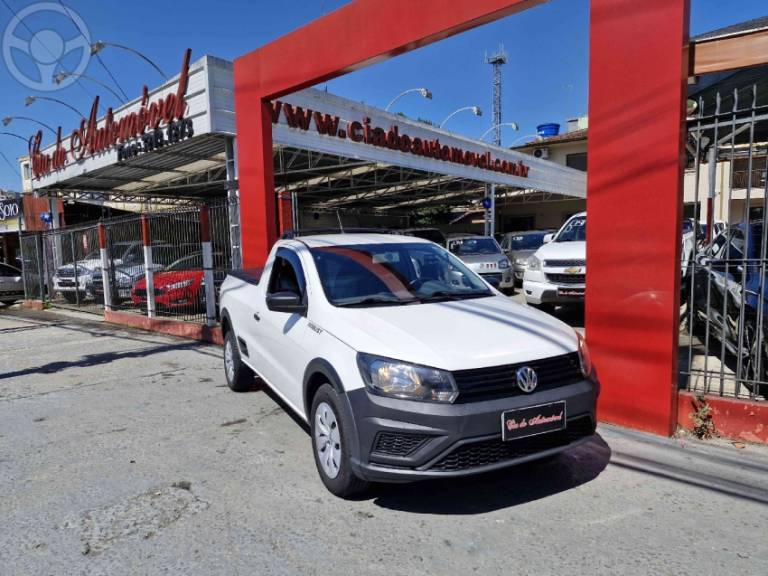 VOLKSWAGEN - SAVEIRO 1.6 MSI ROBUST CS 8V FLEX 2P MANUAL - 2017/2018 - BRANCA - R$ 52.900,00