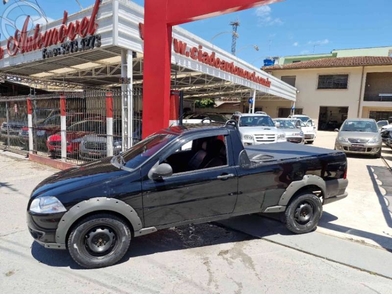 FIAT - STRADA 1.4 MPI WORKING CS 8V FLEX 2P MANUAL - 2012/2012 - PRETA - R$ 41.900,00