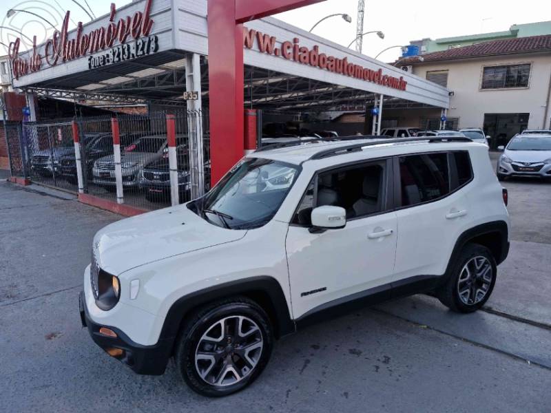 JEEP - RENEGADE 2.0 16V TURBO DIESEL LONGITUDE 4P 4X4 AUTOMÁTICO - 2019/2019 - BRANCA - R$ 89.800,00