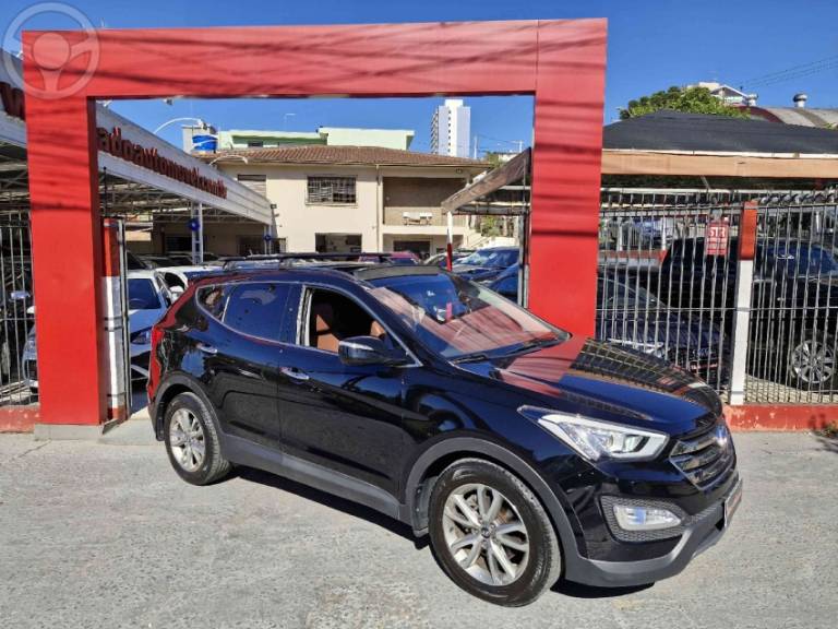 HYUNDAI - SANTA FÉ 3.3 MPFI 4X4 7 LUGARES V6 270CV 4P AUTOMÁTICO - 2013/2014 - PRETA - R$ 89.000,00