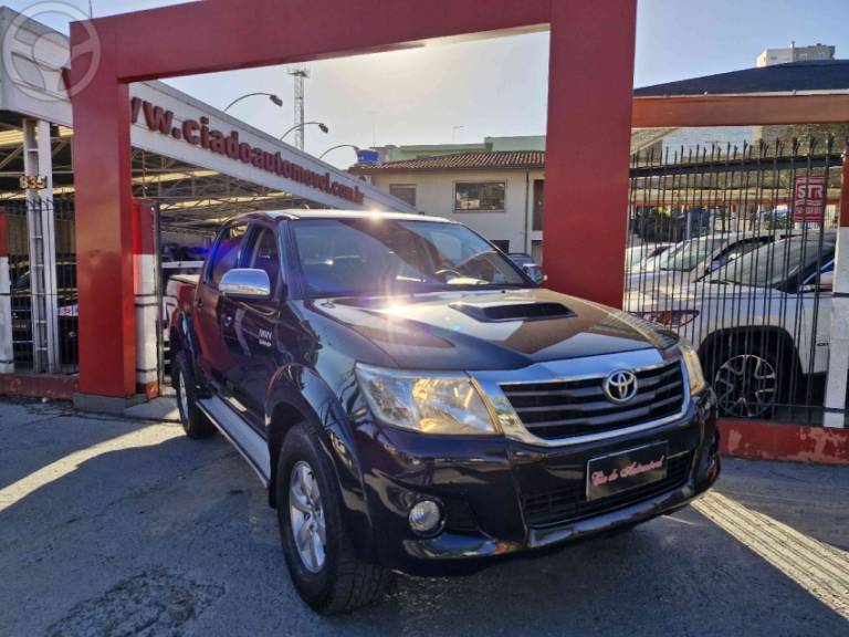 TOYOTA - HILUX 3.0 SRV 4X4 CD 16V TURBO INTERCOOLER DIESEL 4P AUTOMÁTICO - 2012/2012 - PRETA - R$ 115.000,00