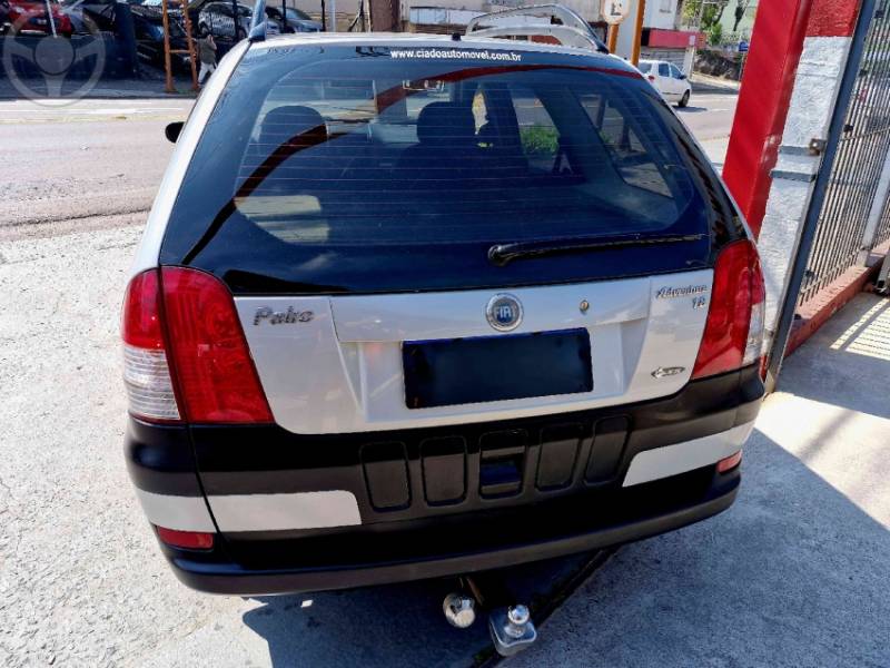 FIAT - PALIO 1.8 MPI ADVENTURE WEEKEND 8V FLEX 4P MANUAL - 2006/2007 - PRATA - R$ 27.900,00